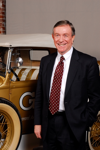 Ray Anderson with GT Ramblin Wreck